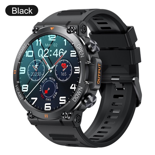 Men's Waterproof Smart Watch Military Tactical Wristwatch Sport Fitness Tracker- - Picture 14 of 16