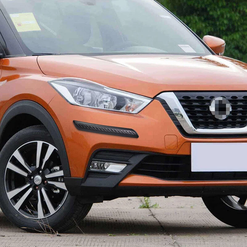 2x Parachoques automático para automóvil SUV tira de goma antiarañazos protección anticolisión adornos PVC Foto 4 de 4