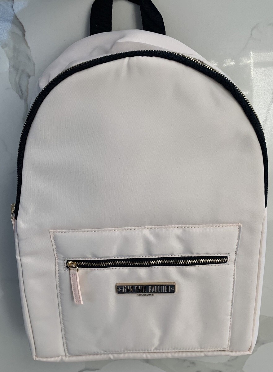 Jean Paul Gaultier Parfums Backpack pink peach gym hiking Jean Paul Gaultier Parfums Backpack pink peach gym hiking