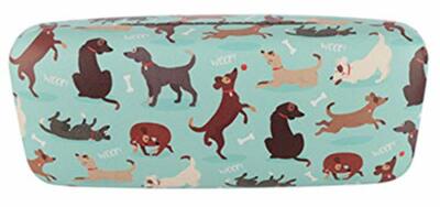 Puckator Sonnenbrille Tragetasche Hund Design (hellblau)