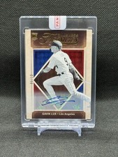 Gavin Lux 2020 Panini Chronicles Timeless Treasures #5 RC Auto /10 Dodgers Rook