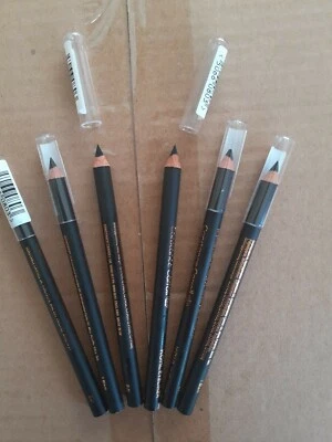 constance carroll kohl eye liner pencil colour black 6 pack