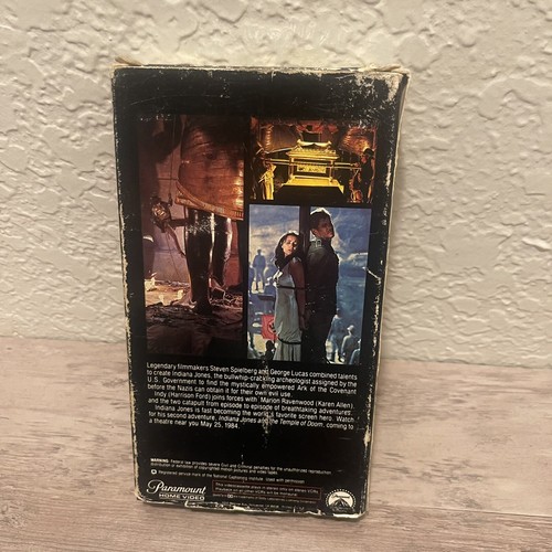 Raiders of the Lost Ark (VHS, 1999) Indiana Jones - Picture 2 of 8