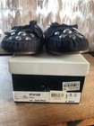 Marc By Marc Jacobs Dark Blue Suede Fur Lined Moccasins Size 40 Heart Studs  — photo 3