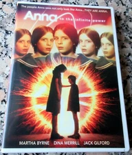 ANNA TO THE INFINITE POWER RARE DVD Sci Fi Thriller Martha Byrne Clone 1982🔥🔥