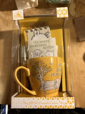 Disney Winnie The Pooh Busy Doing Nothing Mug Set NEW | eBay