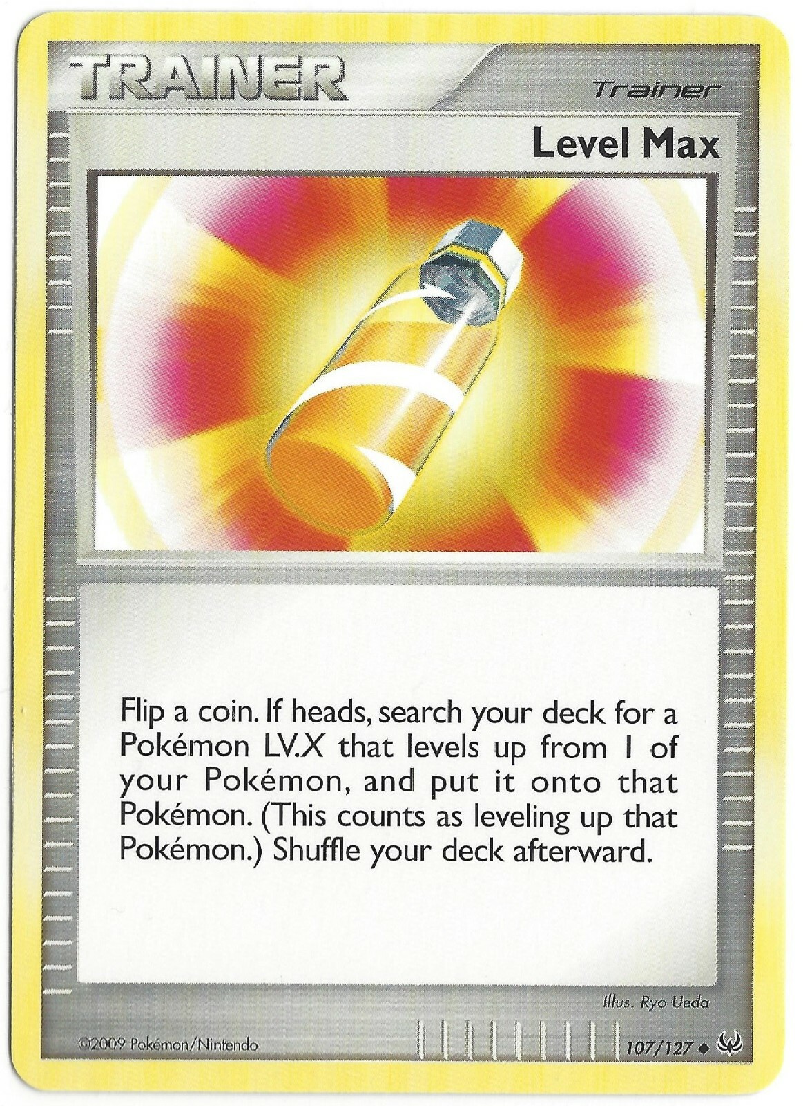 POKEMON TCG NINTENDO Platinum Base NM Uncommon LV.X Trainer #107/127 LEVEL MAX