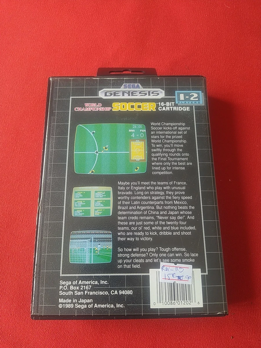 World Championship Soccer 2 Prices PAL Sega Mega Drive