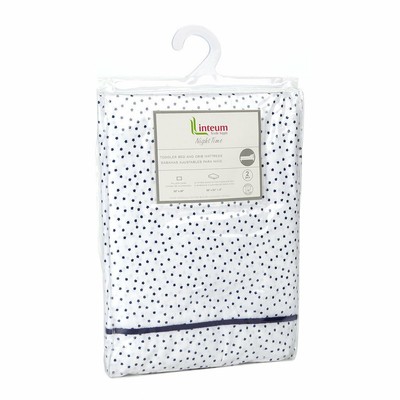 Linteum Textile Toddler Bed and Crib Mattress Sheet Set (1-Pack 28 x52 +9 )