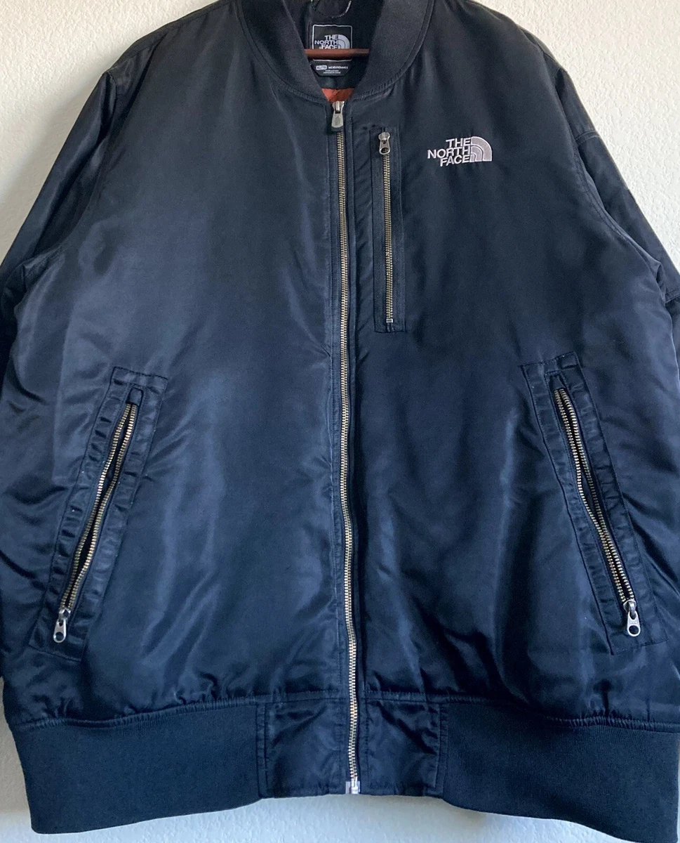The North Face MA-1 Flight Insulated Bomber Jacket Full Zip Black Men’s XL TNF