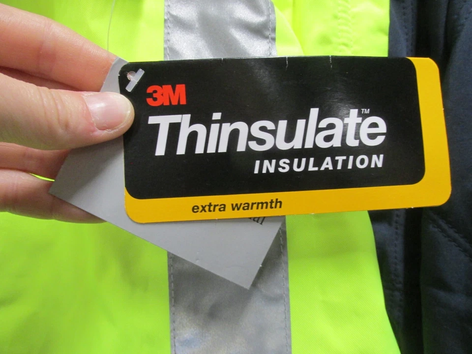 Be Tenacious Glowear 3M Thinsulate High Visibility Work Jacket Size XL - Image 2 of 4