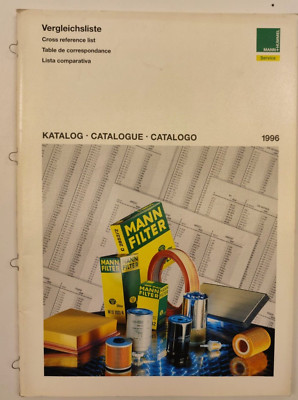 503G MANN Vergleichsliste 1996