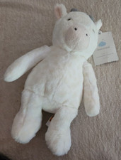 Lovey Security Blanket Plush Cloud Island HTF NWT Giraffe Spot Cream Gray Animal