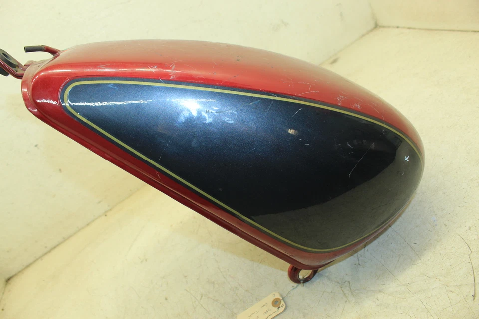 85-06 KAWASAKI VULCAN 700 750 OEM ROJO TANQUE DE GASOLINA COMBUSTIBLE DEPÓSITO DE GASOLINA M2 Foto 4 de 4