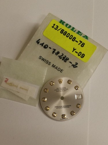 Rolex quadrante NOS vintage dial indici brillanti per 31mm oro acciaio/oro  | eBay