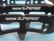 SunTour Superbe Pro Road Pedal Cages- NEW / NOS- Vintage- Mint- NIB++