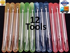 Acne Needle Blackhead Remover Pimple Blemish Comedone Extractor Tweezer Tool Kit