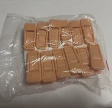 Lot of 24 - Joy Mangano Huggable Hanger Clip (Chip Clip too?)  Peach