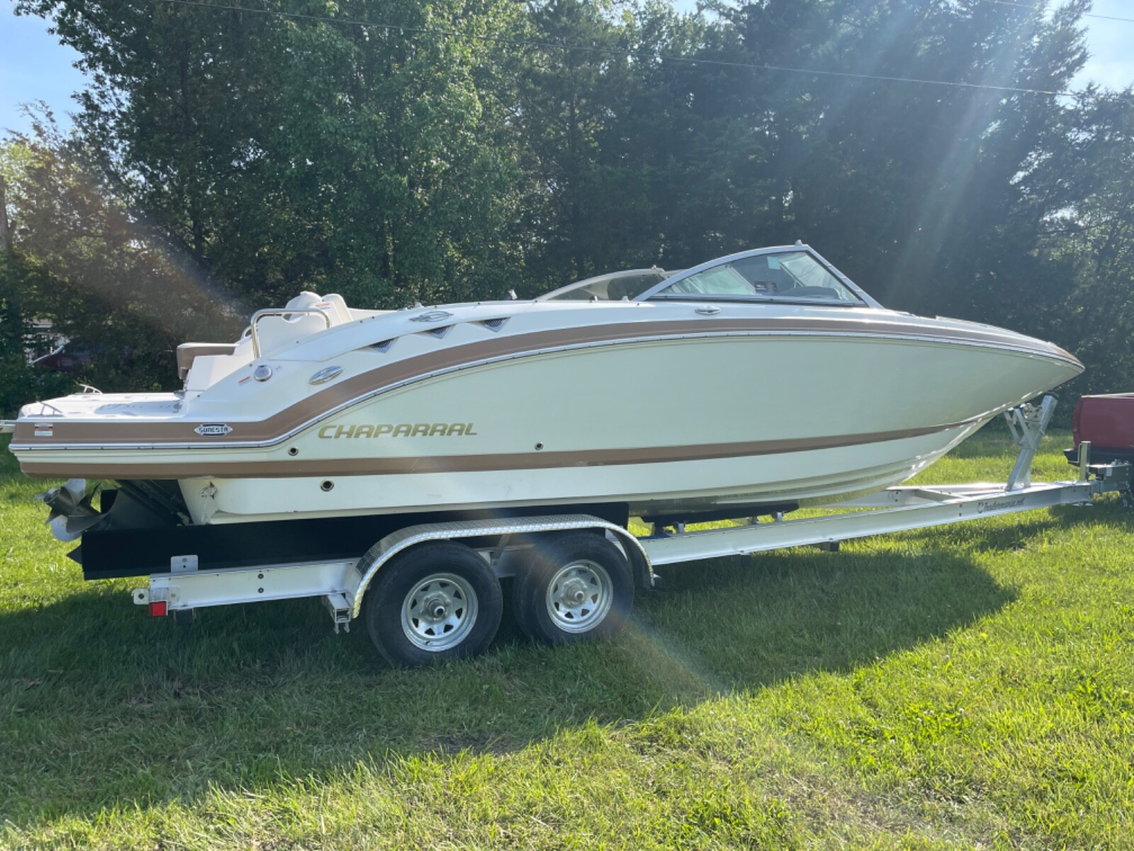 2017 chaparral sunesta 264 boat Volvo penta v8 380 hp bowrider used boats eBay