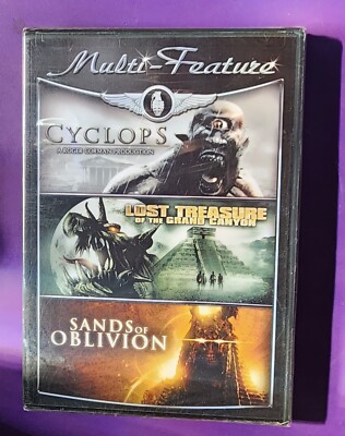 Cyclops, Lost Treasure of the Grand Canyon, Sands of Oblivion, M - NEW Sealed