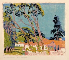 Windswept Eucalyptus By Gustave Baumann - Quality Matte Print - FRAME ME