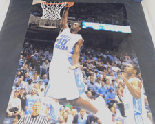 Harrison Barnes North Carolina Tar Heels Autographed Metallic 16x20 Photo COA