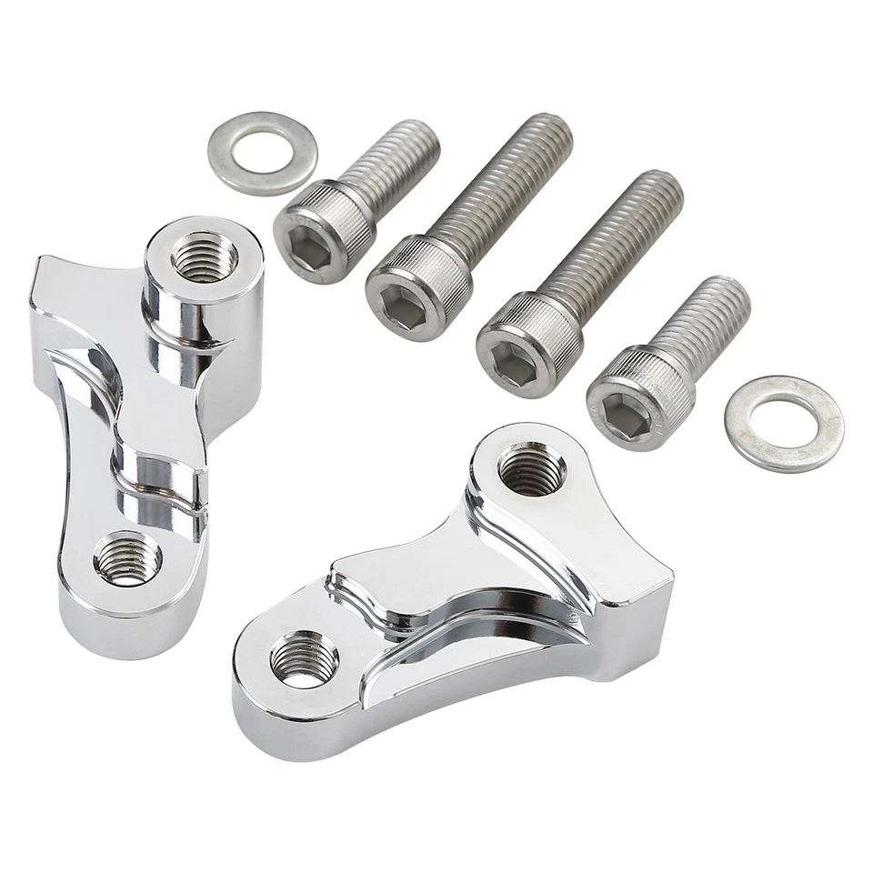 Kit de golpe de descenso trasero de caída de 1-3/4" apto para Harley Dyna Wide Glide Fat Bob 06-17 Foto 3 de 4