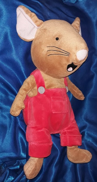 *IF YOU GIVE A MOUSE A COOKIE *KOHLS CARES stuffed Animal Plush toy red overall! | eBay