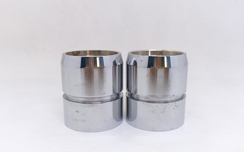 NOS Front Fork Nut Outer Pair Yamaha RD125 AS3 AS2C AS1C TA125 Japan - Picture 4 of 6