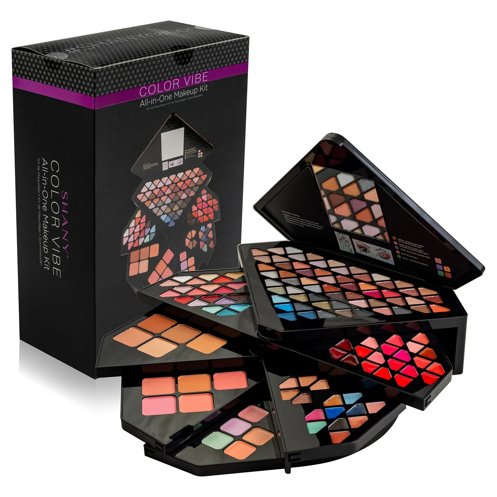 SHANY All in One Color Vibe Makeup Set - Professional Makeup Artist Makeup Kit
Opens in a new window