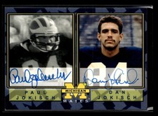 2002 TK Legacy Michigan Wolverines Paul Jokish/Dan Jokisch Mates Auto /150 RP389