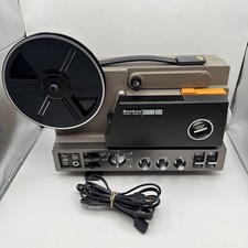 Sankyo Sound 600 Super 8mm Single 8mm Reel Projector Powers On For Parts/Repair