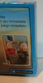 Lego Complete Set 7241 City Fire Car with 1 Minifigure New Factory Sealed In Box