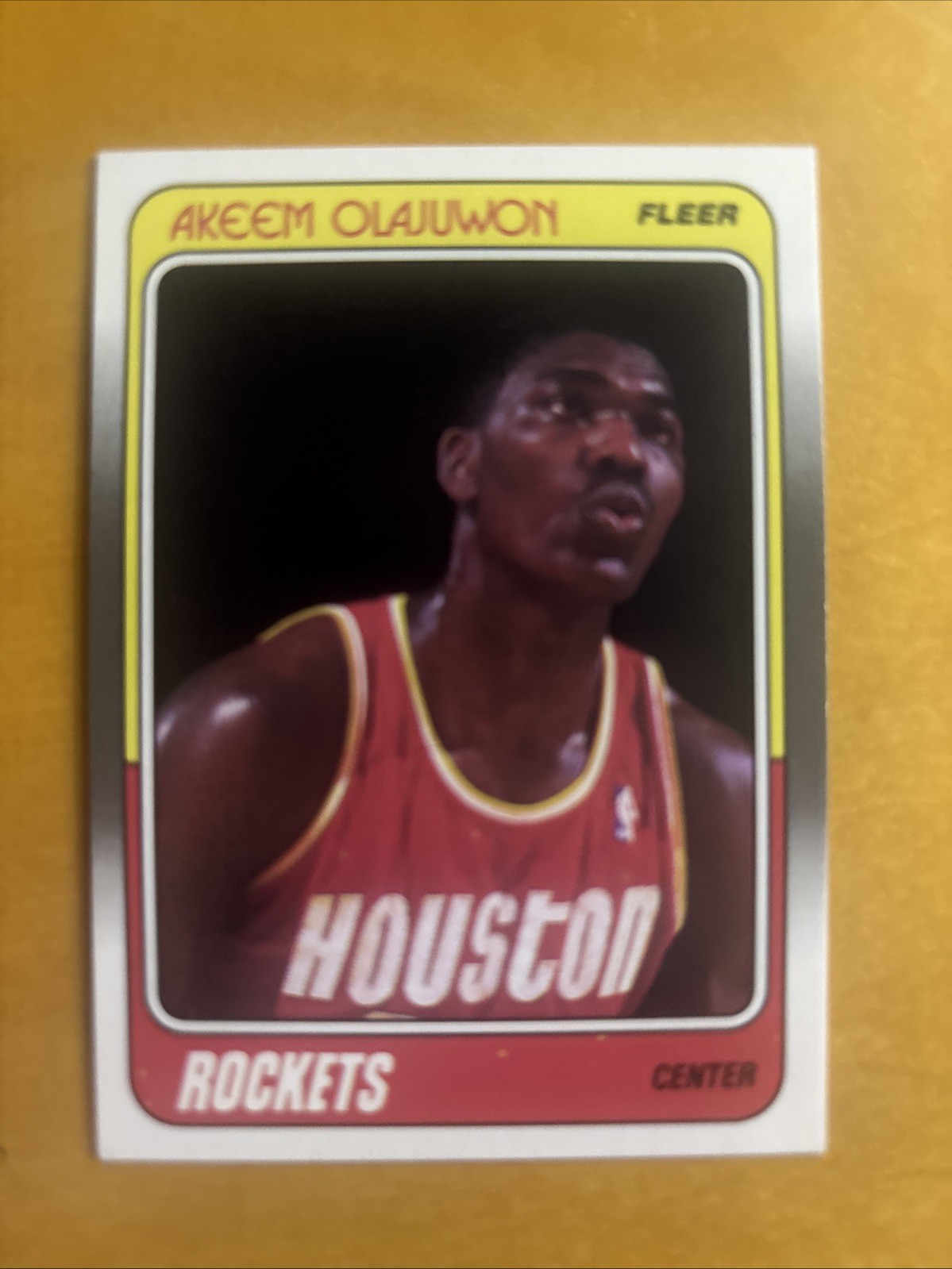 1988-89 Fleer Akeem Olajuwon Houston Rockets #53 NM-MT
