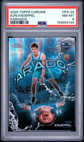 2025 Topps Chrome Kon Knueppel Base (RAW)
