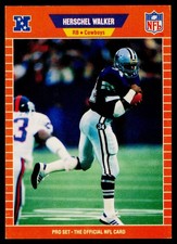 1989 Pro Set #96 Herschel Walker