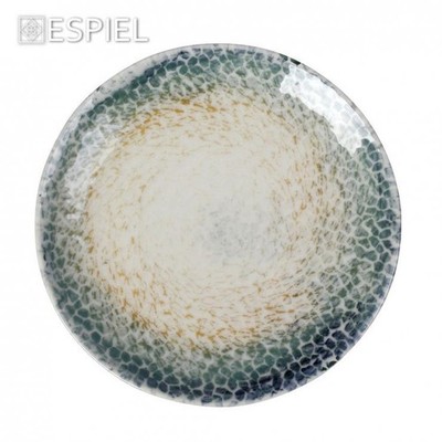 6er Set ESPIEL LIZARD Teller 26x25cm Porzellan Speiseteller Modern Nordic Design
