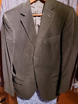 Ermenegildo Zegna Jakett Corduroy Dunkel Grün In Der  Gr. 52  Neuwertig 