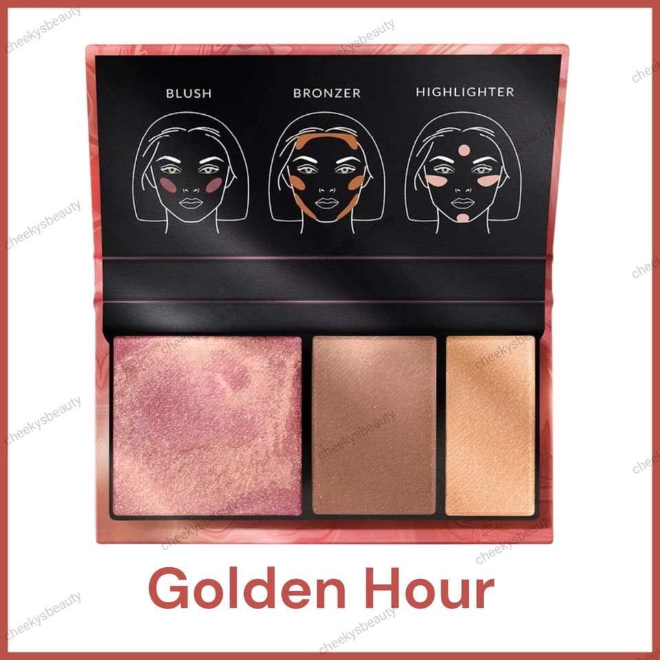 Avon Ultra 3-in-1 Face Palette Blush Bronzer & Highlighter, Limited Edition - Image 4 of 4