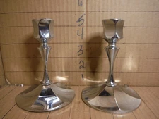vintage irvinware candle holders