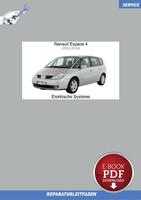 PDF Renault Espace 4 (2002-2014) Werkstatthandbuch Elektrische Systeme