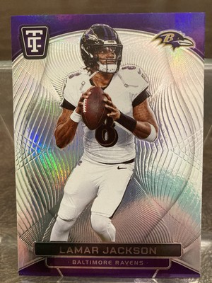 2024 Panini Totally Certified Lamar Jackson Mirror Base #7 Ravens
