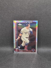 Brooks Lee (RC) Team Logo Lightboard SP Minnesota Twins SS 2025 Topps Chrome