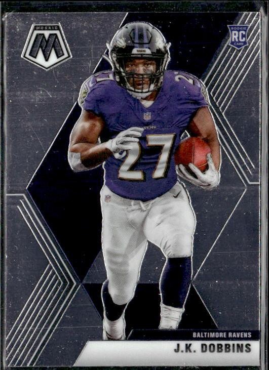 2020 Panini Mosaic #223 J.K. Dobbins