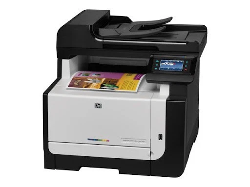HP LASER JET PRO CM1415fnw Wireless Colour Multifunction MFP Printer-full toners - Image 4 of 4