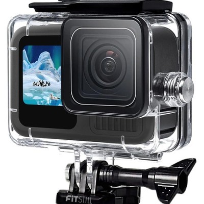 Gehäuse für Go Pro Hero 13 12 11 10 9 - 60M Schutz Zubehör - 1 Stück
