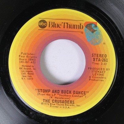 Soul 45 The Crusaders - Stomp And Buck Dance / A Ballad For Joe (Louis) On Abc