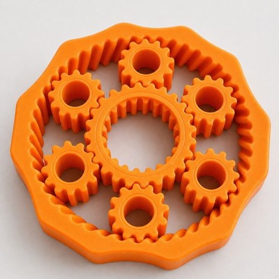 Planetary Gears Handschmeichler Spinner | 3D-gedruckter Stressabbau Schreibtisch Spielzeug
