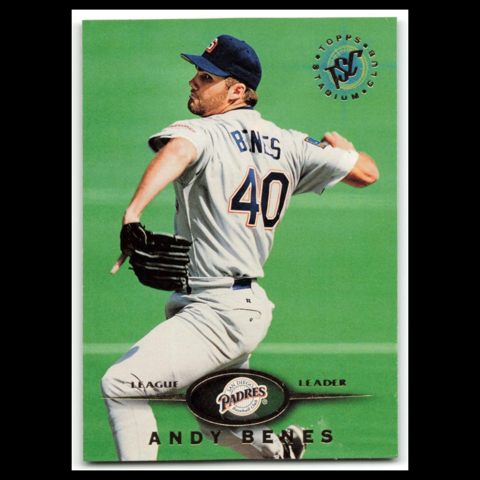 Andy Benes #26 1995 Topps Baseball Stadium Club First Day