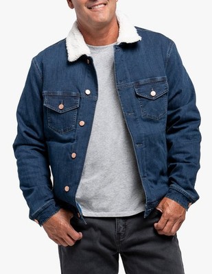 Mugsy Ranchers Large Ranch Style Jeans Jacket Durable Workwear Outerwear
